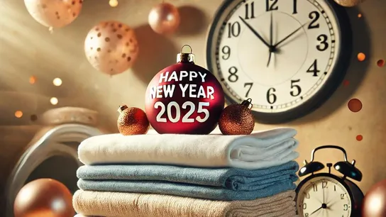 Start the New Year Fresh with Clean Laundry