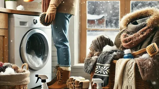 How To Handle Laundry After A Snow Storm