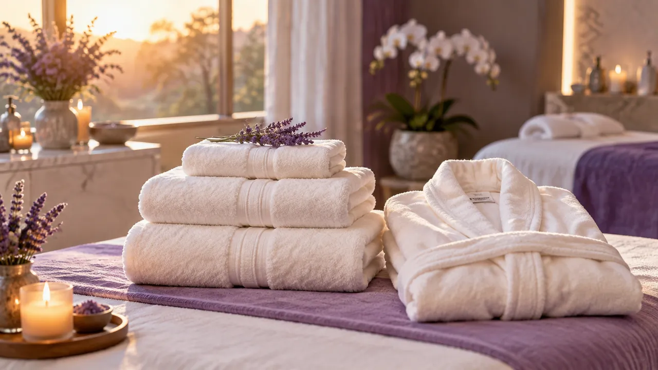 What Clean Linens Say About Your Spa