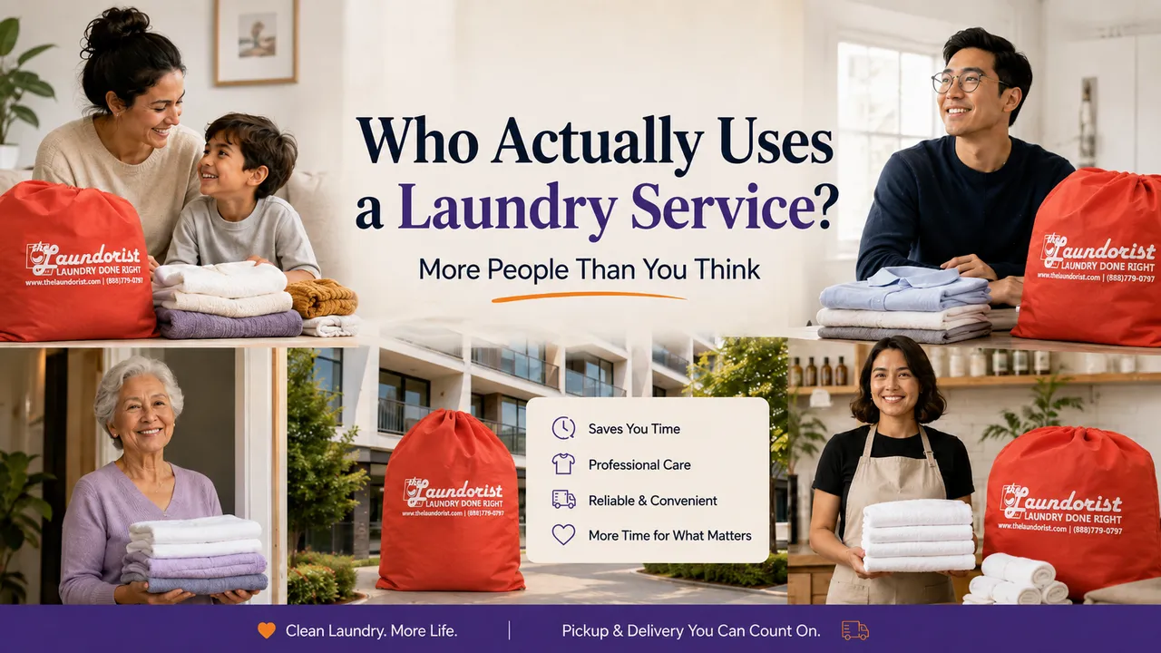 Who Actually Uses a Laundry Service? More People Than You Think