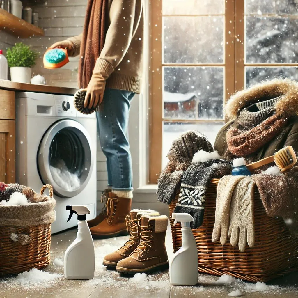 How To Handle Laundry After A Snow Storm